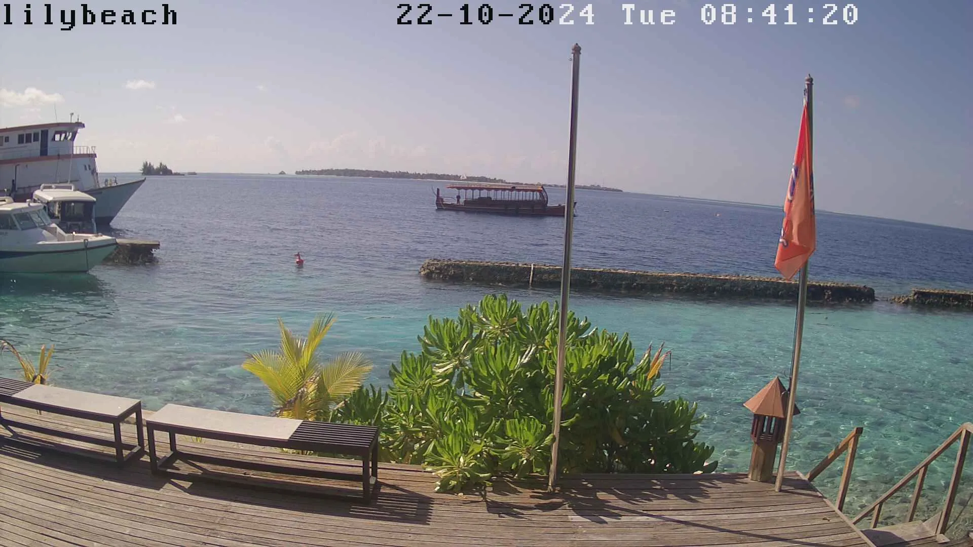 Lily Beach Webcam Maldives