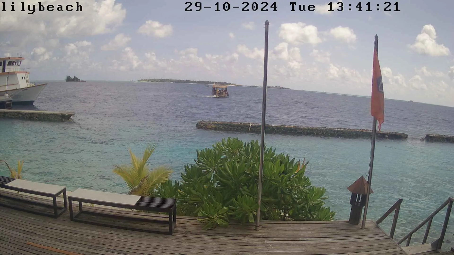 Lily Beach Webcam Maldives